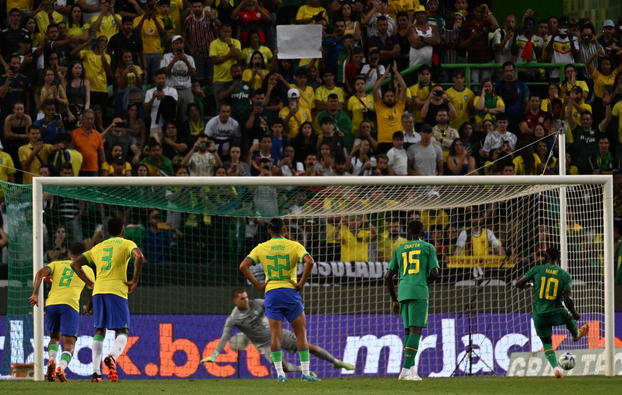 Brazilia a luat 4 goluri de la Senegal în amicalul jucat la Lisabona