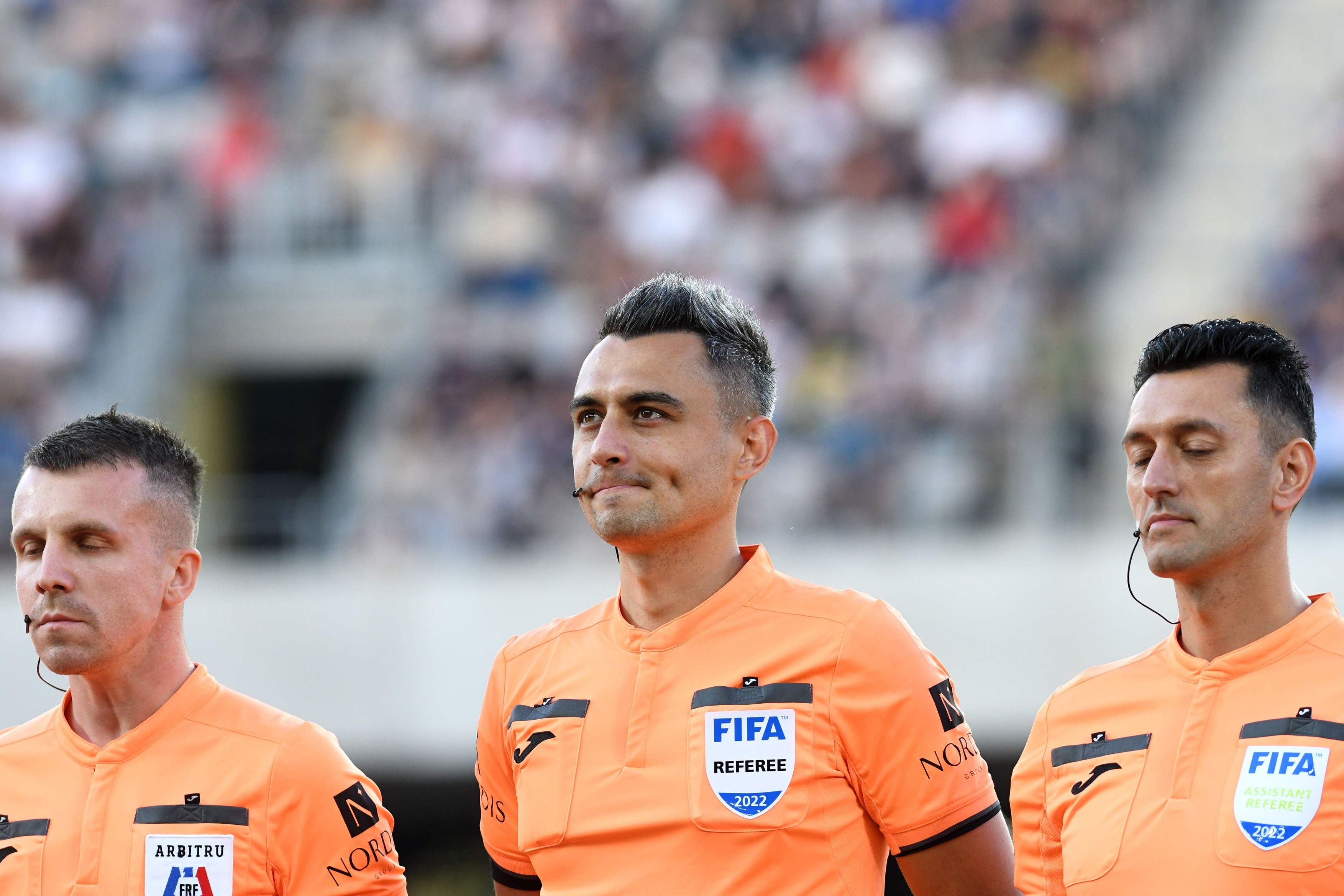 UEFA a delegat un arbitru român la o partidă din grupele EURO 2023
