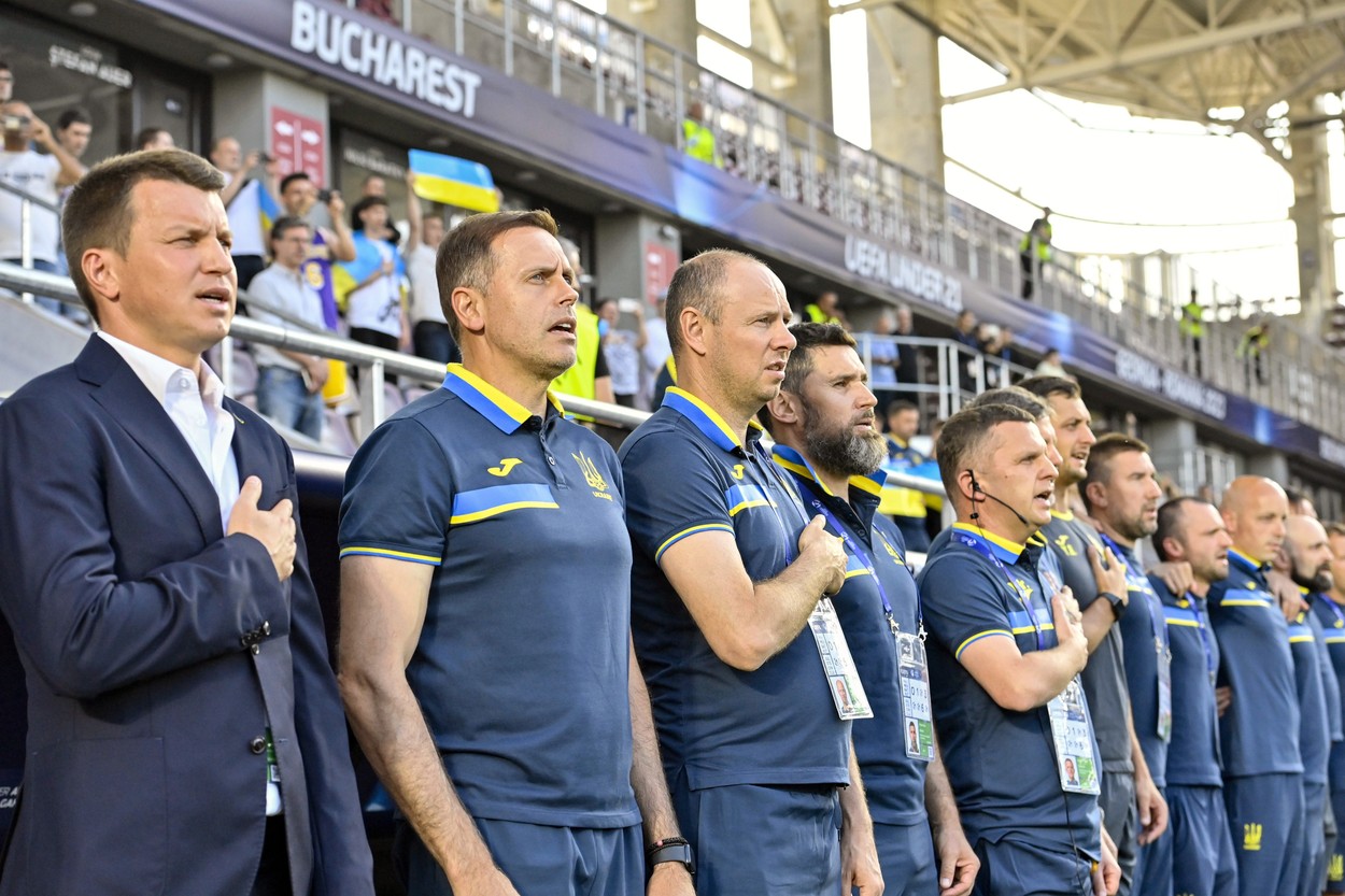 Ucrainenii au reacționat după ce ar fi încălcat regulamentul UEFA la EURO U21 2023