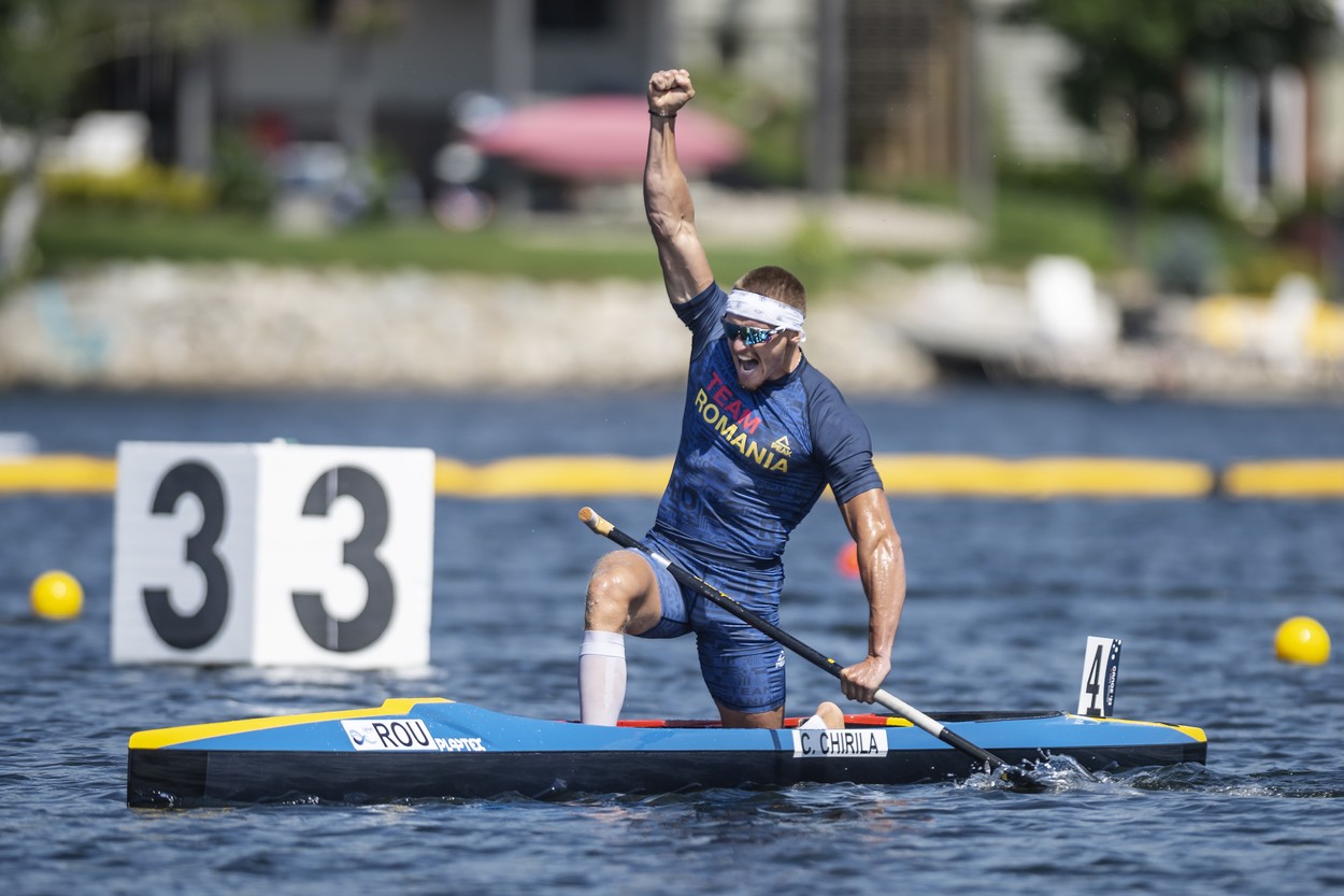 Cătălin Chirilă, campion în proba de 500 de metri canoe simplu de la Campionatul Mondial