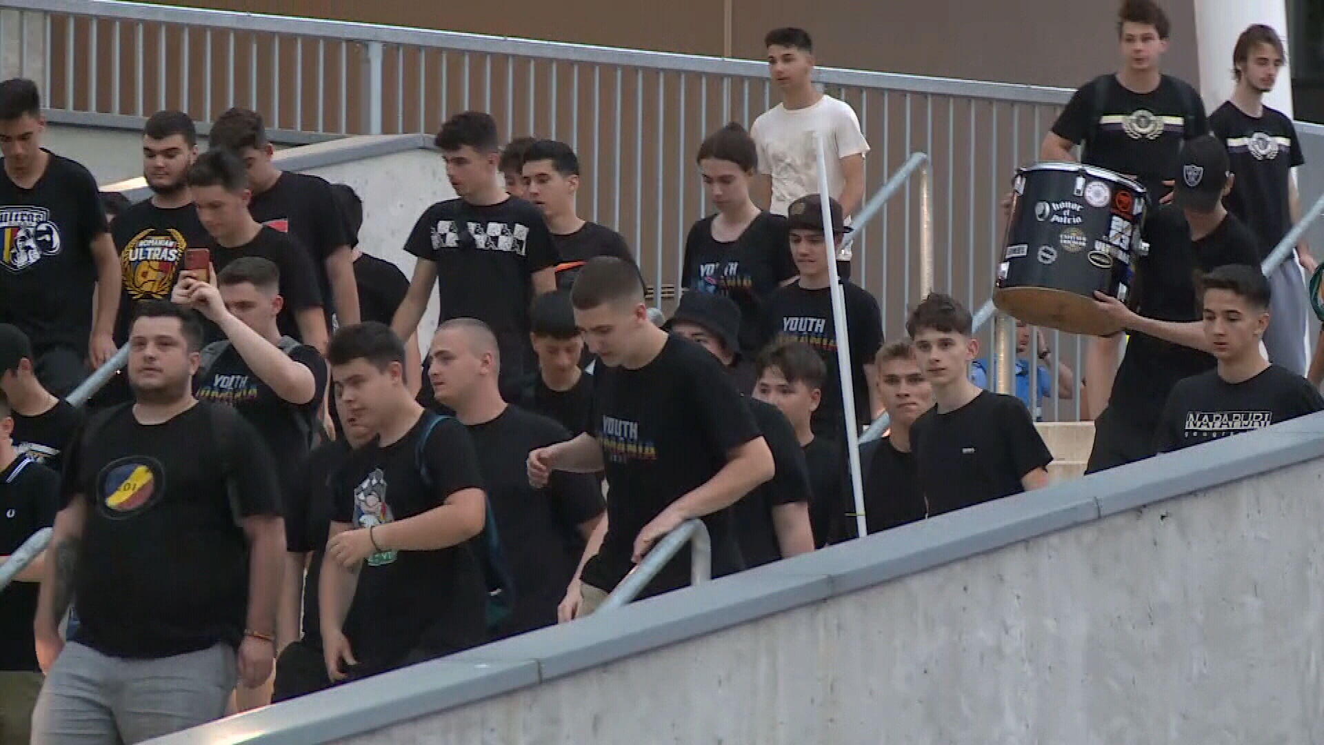 Scandal și bătăi la România U21 - Ucraina U21: suporteri, evacuați din stadion