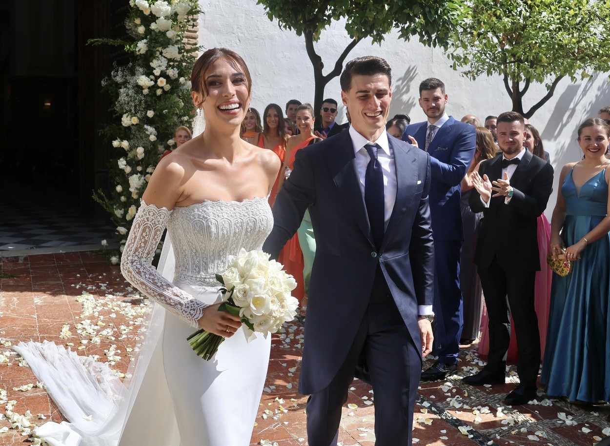 Kepa s-a căsătorit cu Miss Universe Spania! Morata, Kovacic, Havertz, Jorginho, printre invitați