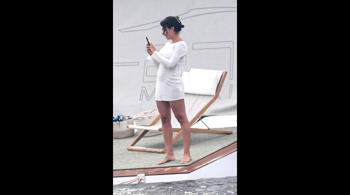 Cristiano Ronaldo și Georgina Rodriguez pe iaht, în Sardinia / Foto: Profimedia