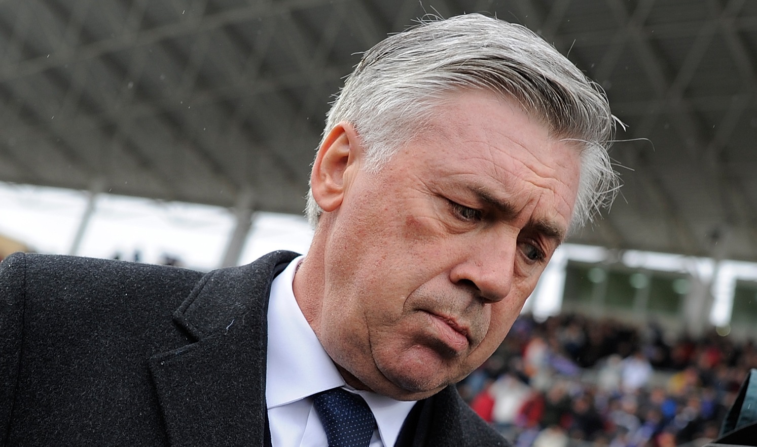 Lovitura primită de Carlo Ancelotti în ziua derby-ului cu Atletico Madrid