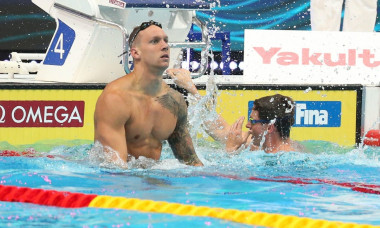 Caeleb Dressel of USA Final 50 M Butterfly Men during the 19th FINA World Championships Budapest 2022, Swimming event on June 19, 2022 in Budapest, Hungary - Photo Laurent Lairys / PANORAMIC