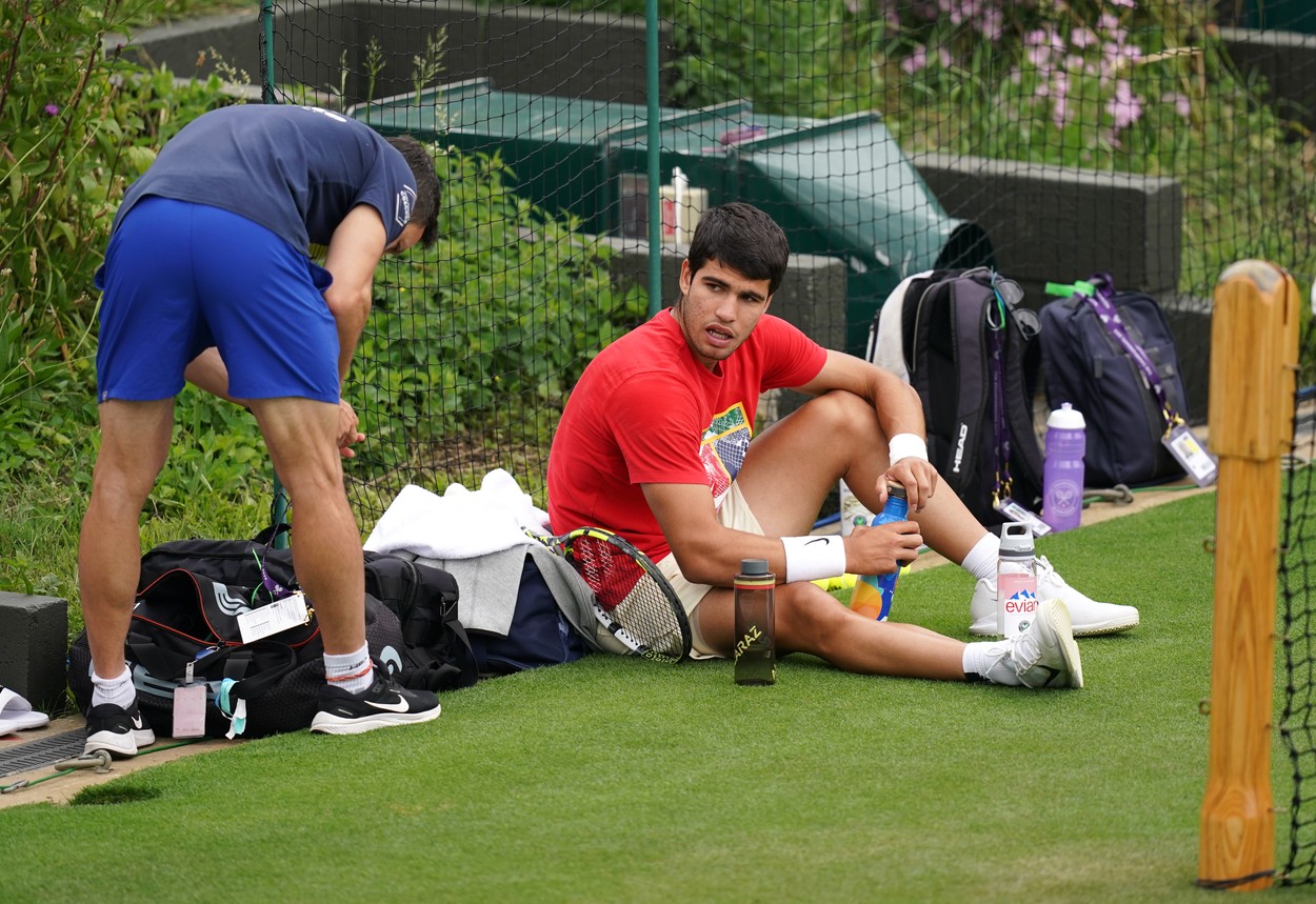 Carlos Alcaraz și-a ales favoritul de la Wimbledon