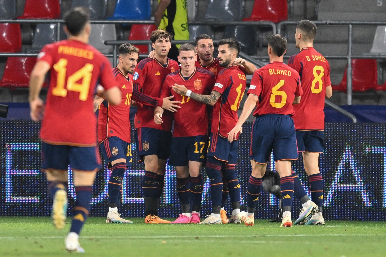 EURO U21, semifinale | Spania - Ucraina 2-1. Anglia își află adversara din finală