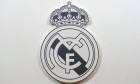 A general view of the Real Madrid badge ahead of a training session at the Ciudad Real Madrid Training Centre, Madrid. Picture date: Monday May 8, 2023.