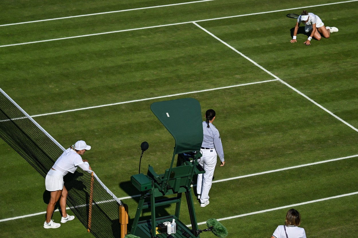 Lesia Tsurenko i-a transmis un mesaj Anei Bogdan, imediat după ”thriller-ul” de la Wimbledon