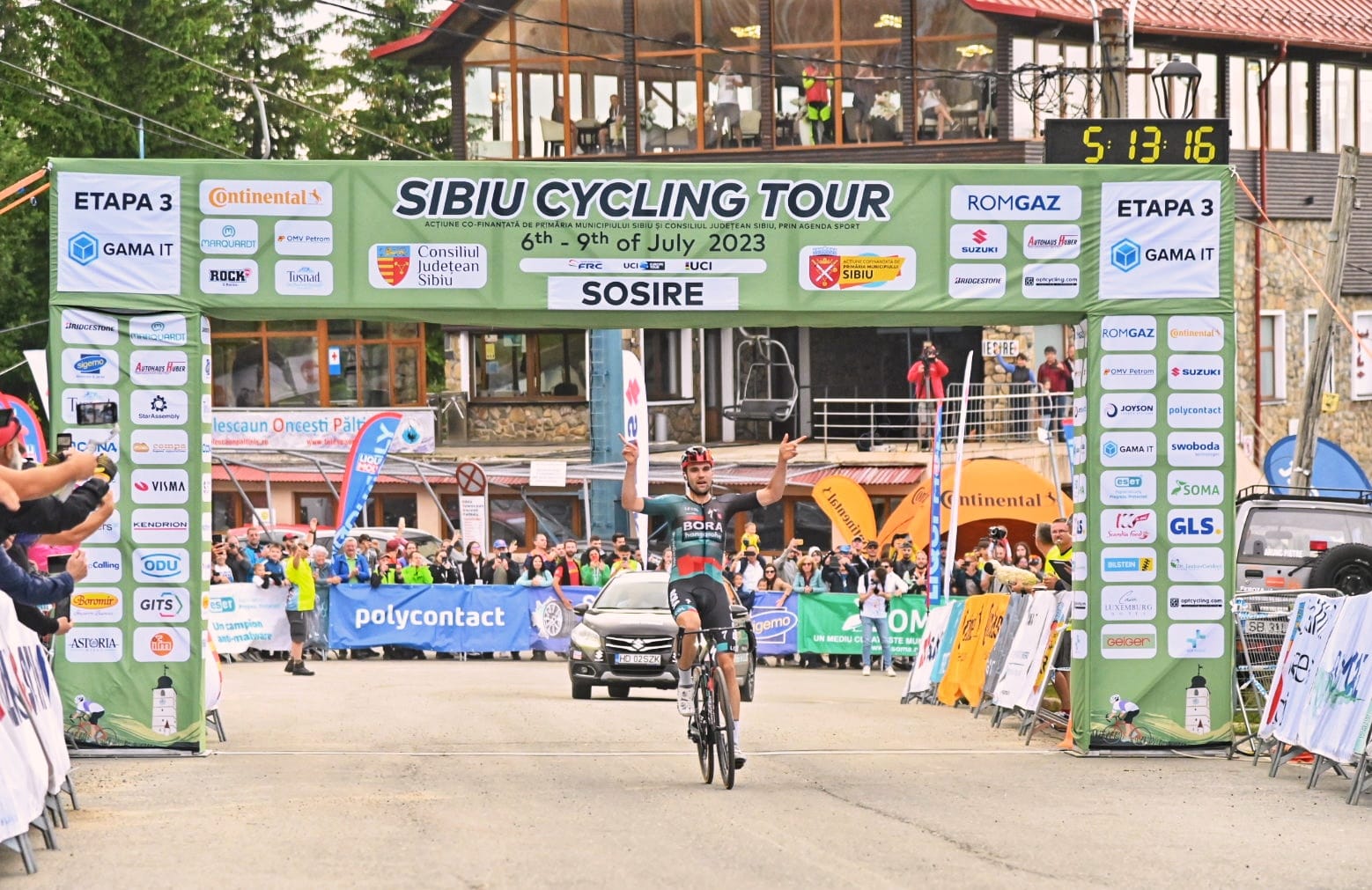 Turului ciclist al Sibiului: Maximilian Schachmann a câștigat a treia etapă. Cine este noul lider al competiției