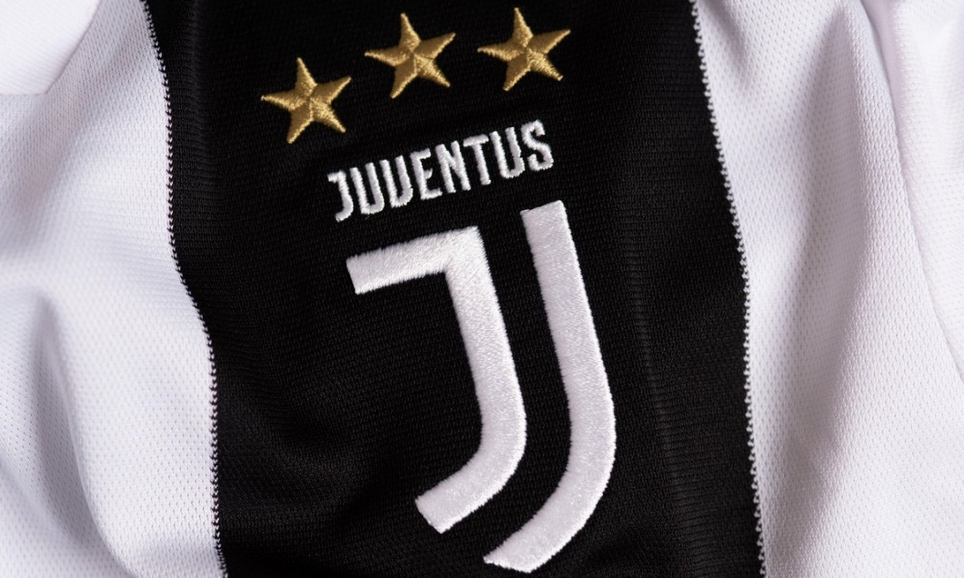 Close up of Juventus FC kit