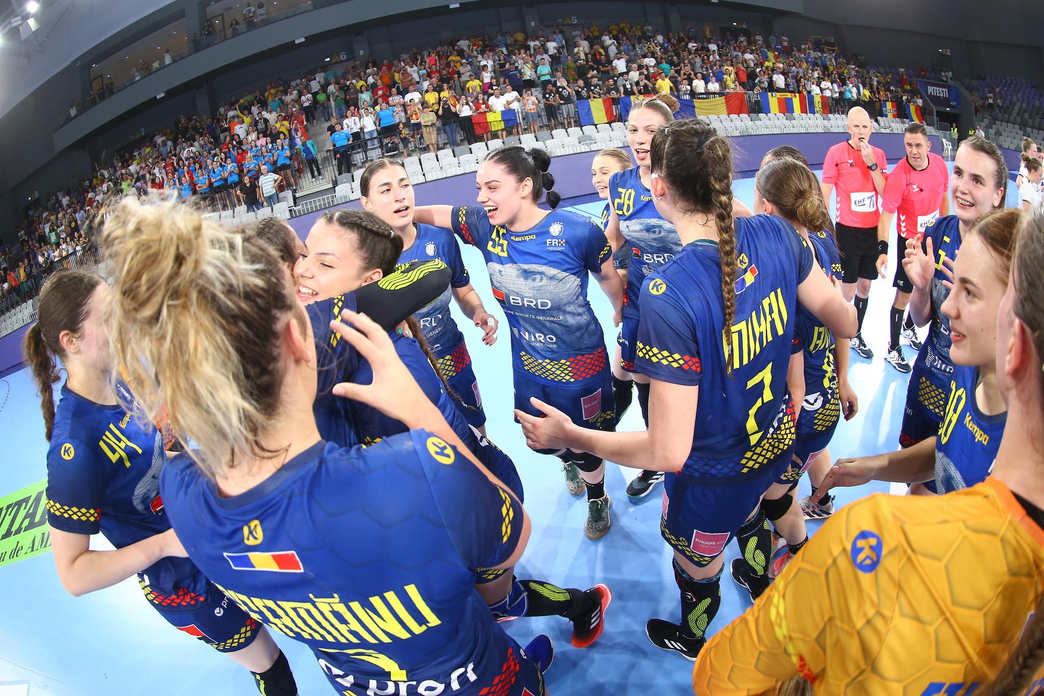 Naționala de handbal U19 a României s-a calificat in extremis în Grupele Principale ale Campionatului European