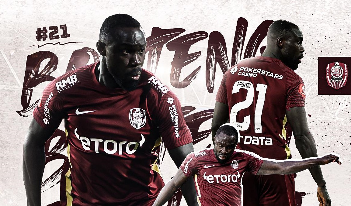 OFICIAL | Nana Boateng a semnat cu Jeonbuk! Mijlocașul va lucra din nou cu Dan Petrescu. Suma transferului