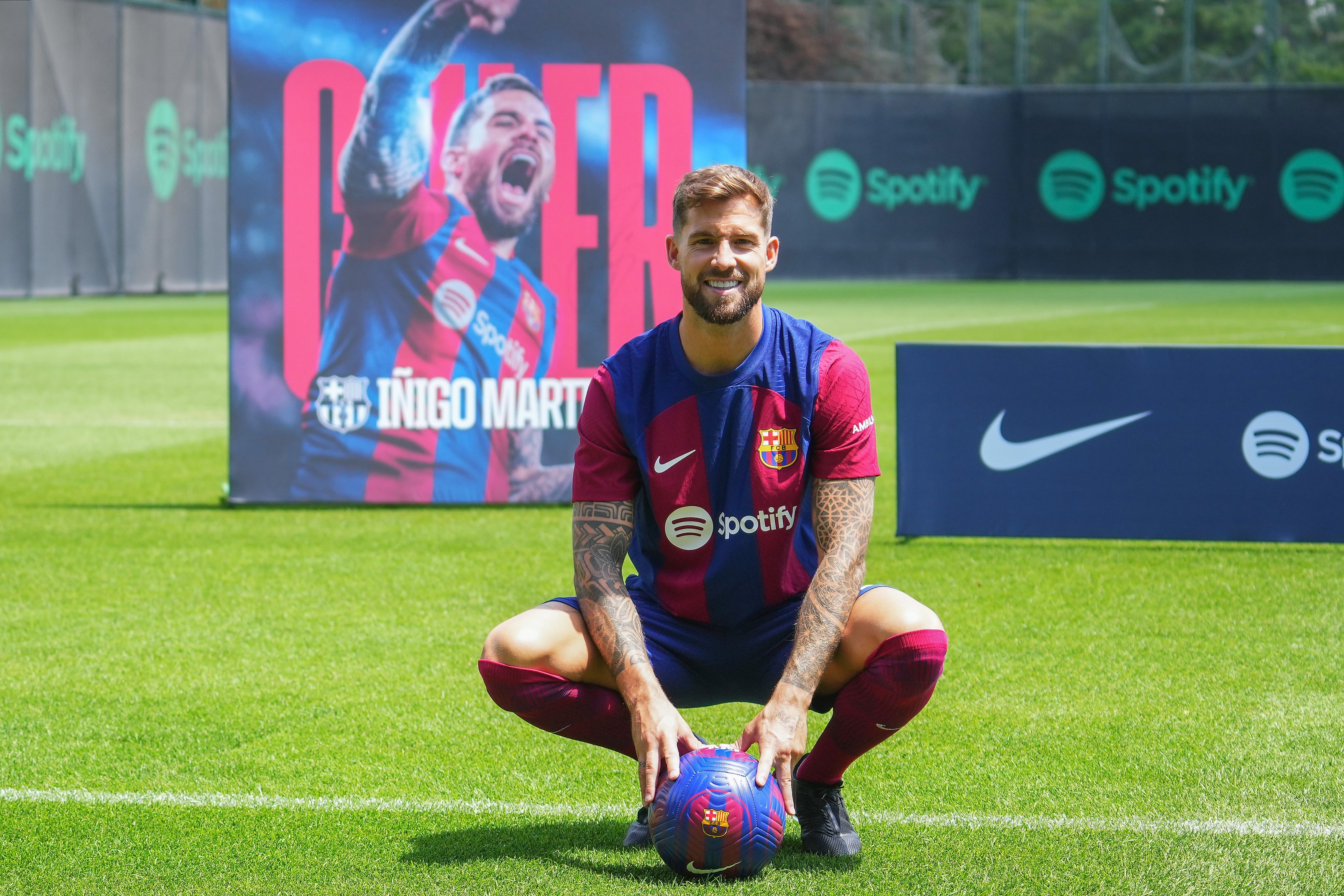 Inigo Martinez a fost prezentat oficial de Barcelona