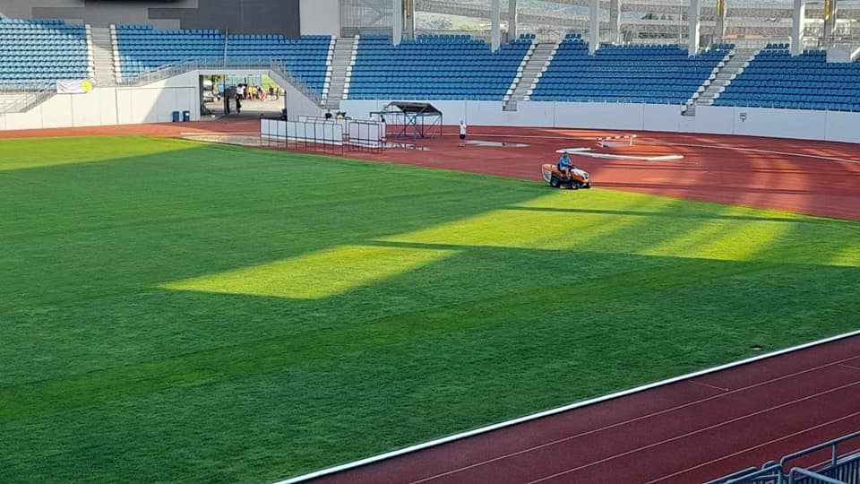 Cum arată gazonul de la Târgu Jiu înainte de U Craiova 1948 - FCSB