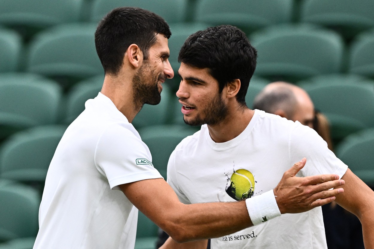 Alcaraz a folosit un singur cuvânt atunci când s-a referit la Djokovic, înaintea finalei de la Wimbledon