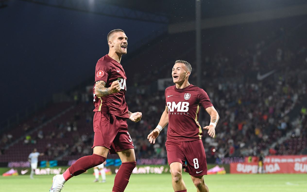 CFR Cluj – Poli Iași 2-0. Bîrligea și Manea asigură startul perfect pentru Mandorlini