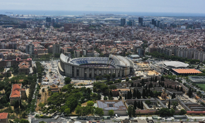 Restoration works for Camp Nou Stadium