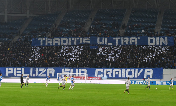 FOTBAL:UNIVERSITATEA CRAIOVA-FC U CRAIOVA SUPERLIGA SUPERBET (3.12.2022)