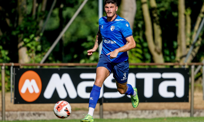 HORST, NETHERLANDS - JULY 24: Ziv Morgan of Kiryat Shmona during the Preseason Friendly match between Atromitos FC and Kiryat Shmona at Sportpark Ter Horst on July 24, 2022 in Horst, Netherlands (Photo by Broer van den Boom/Orange Pictures)