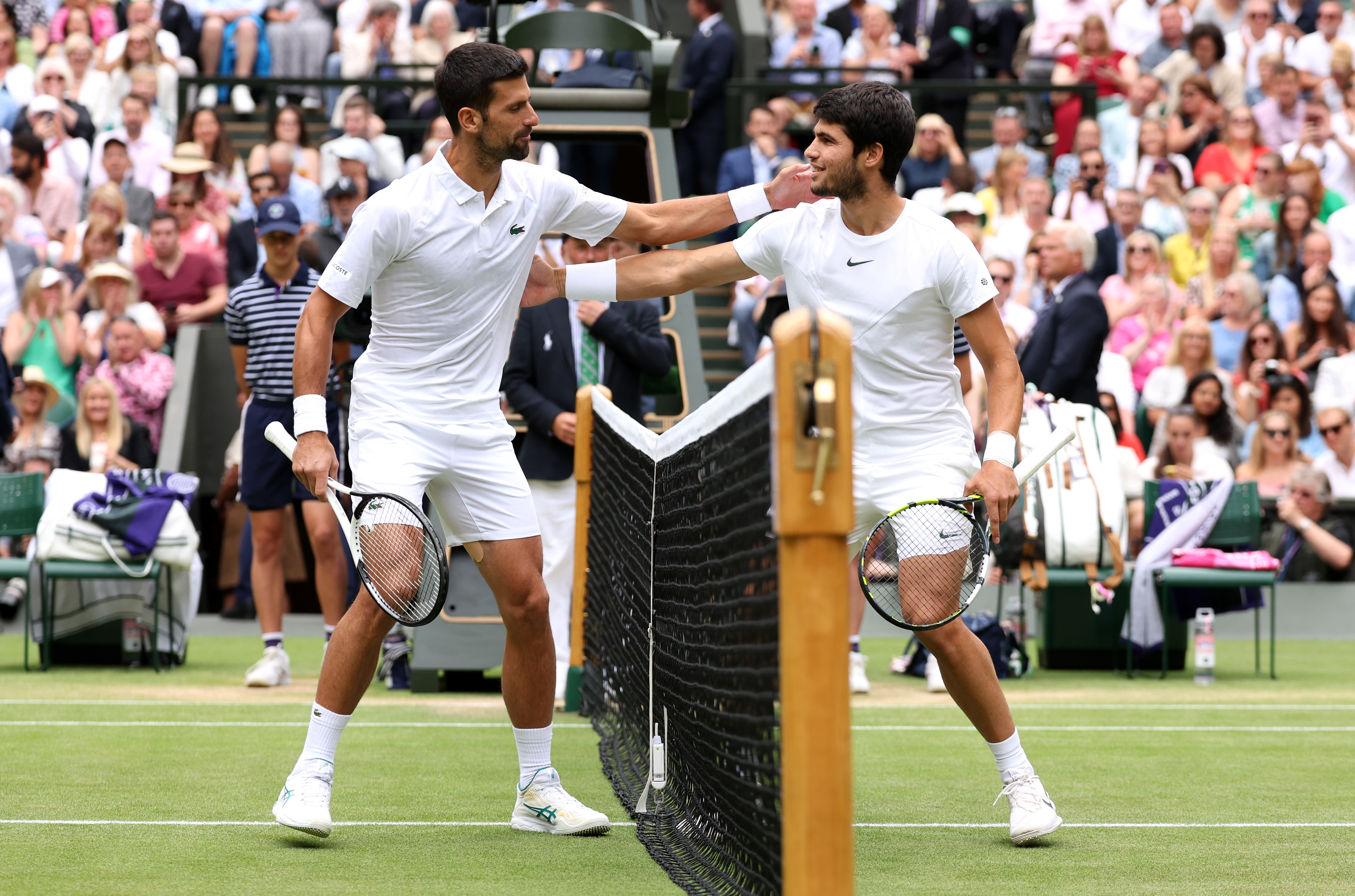 Carlos Alcaraz - Novak Djokovic, ACUM, pe digisport.ro. Reeditarea finalei Wimbledon 2023