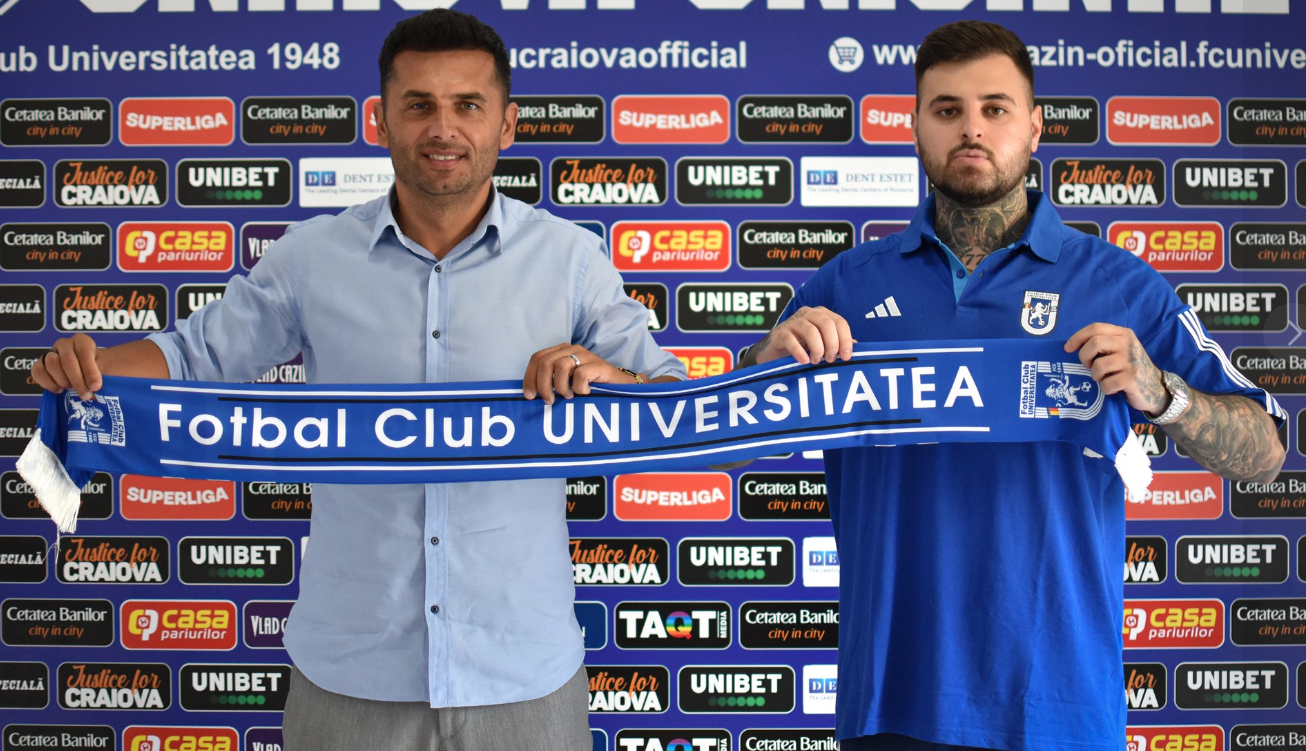 OFICIAL | Nicolae Dică a semnat cu U Craiova 1948