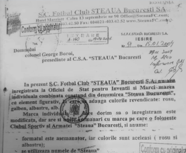 Documentul din cauza căruia ”FCSB a pierdut toate procesele” cu CSA Steaua