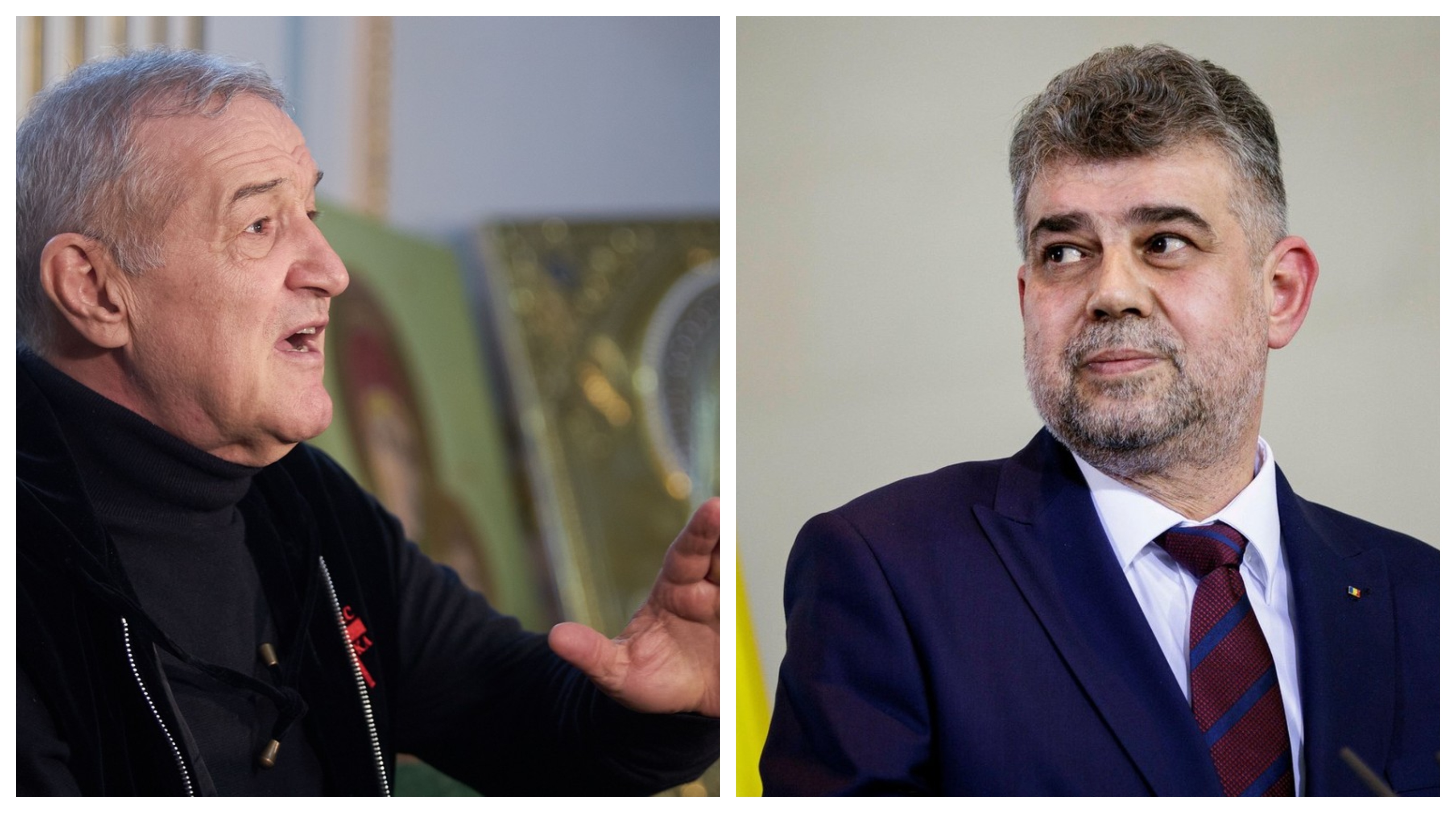Prima reacție a lui Gigi Becali, după ce a auzit ce a declarat Marcel Ciolacu