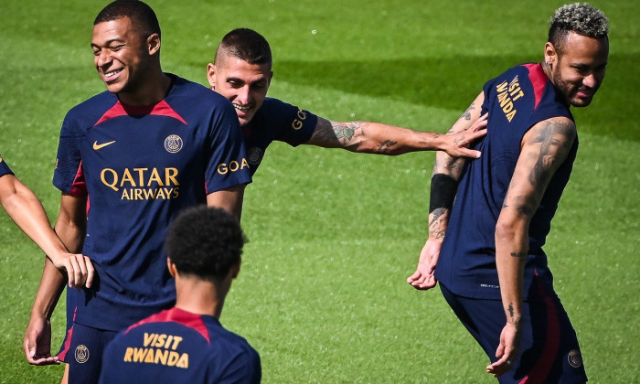 Paris Saint-Germain Training Session