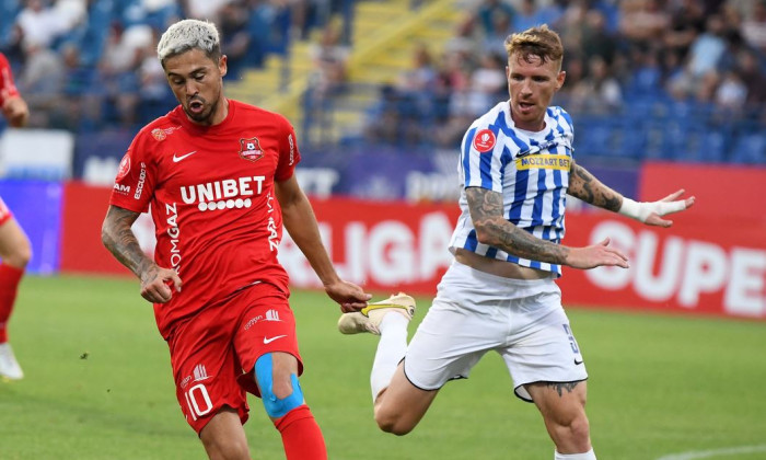 Video  Poli Iași - Hermannstadt 1-3. Gabi Iancu, gol cu călcâiul