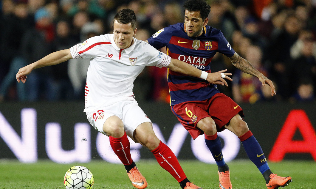 Spanish Primera League 2015/16 Barcelona v Sevilla Camp Nou, Barcelona, Spain - 14 Feb 2016