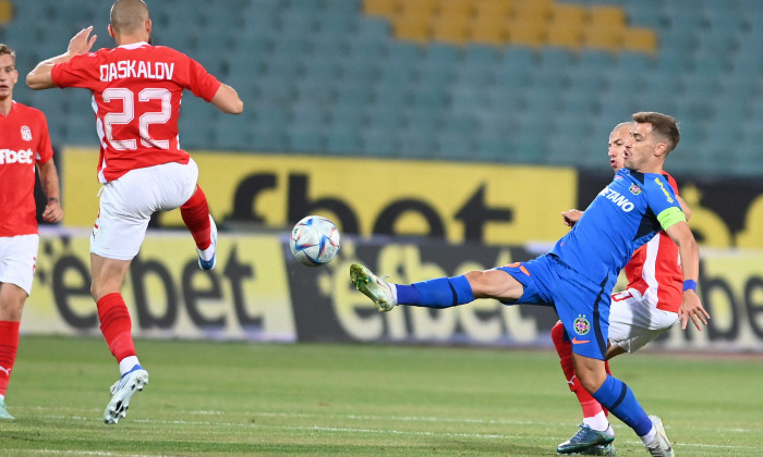 FOTBAL:TSKA 1948 SOFIA-FCSB, UEFA EUROPA CONFERENCE LEAGUE (26.07.2023)