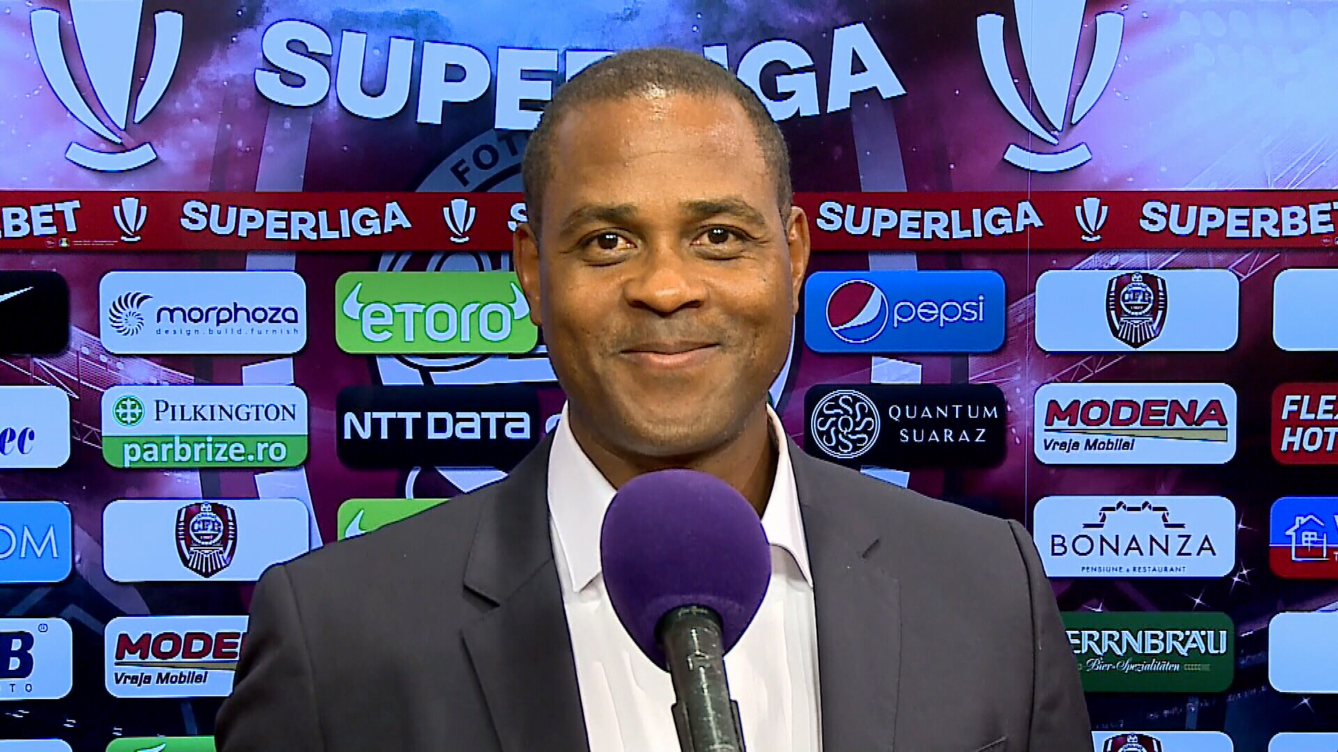 Patrick Kluivert, laude pentru CFR după remiza cu Adana Demirspor: ”Cluj a făcut un meci bun”