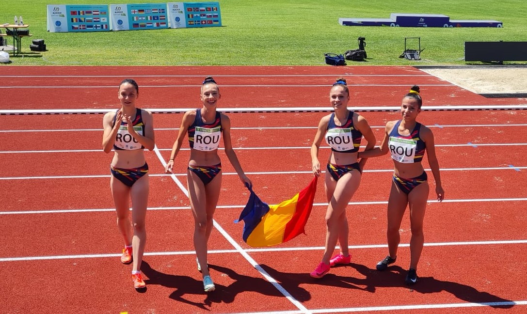 Echipa României, medalie de aur la FOTE, la atletism