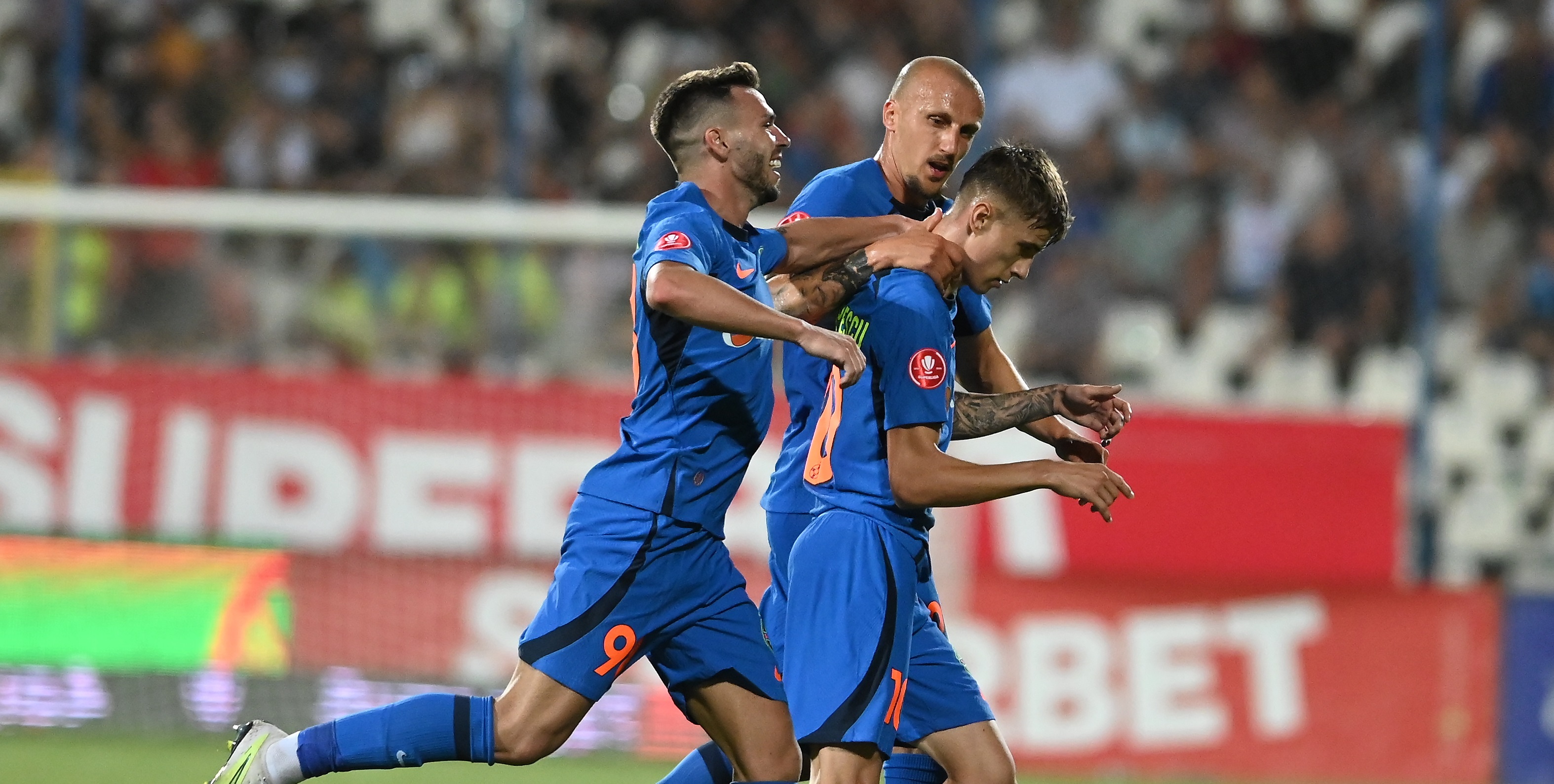 Oțelul - FCSB 0-2. Roș-albaștrii, a treia victorie la rând! Gălățenii au avut două bare