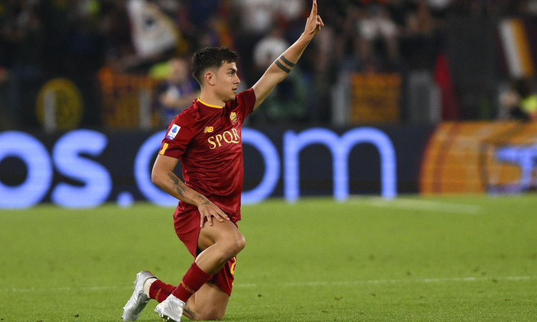 Rome, Italy. 04th June, 2023. Paulo Dybala of A.S. Roma during the 38th day of the Serie A Championship between A.S. Roma vs A.C. Spezia on June 4, 2023 at the Stadio Olimpico in Rome, Italy. Credit: Independent Photo Agency/Alamy Live News