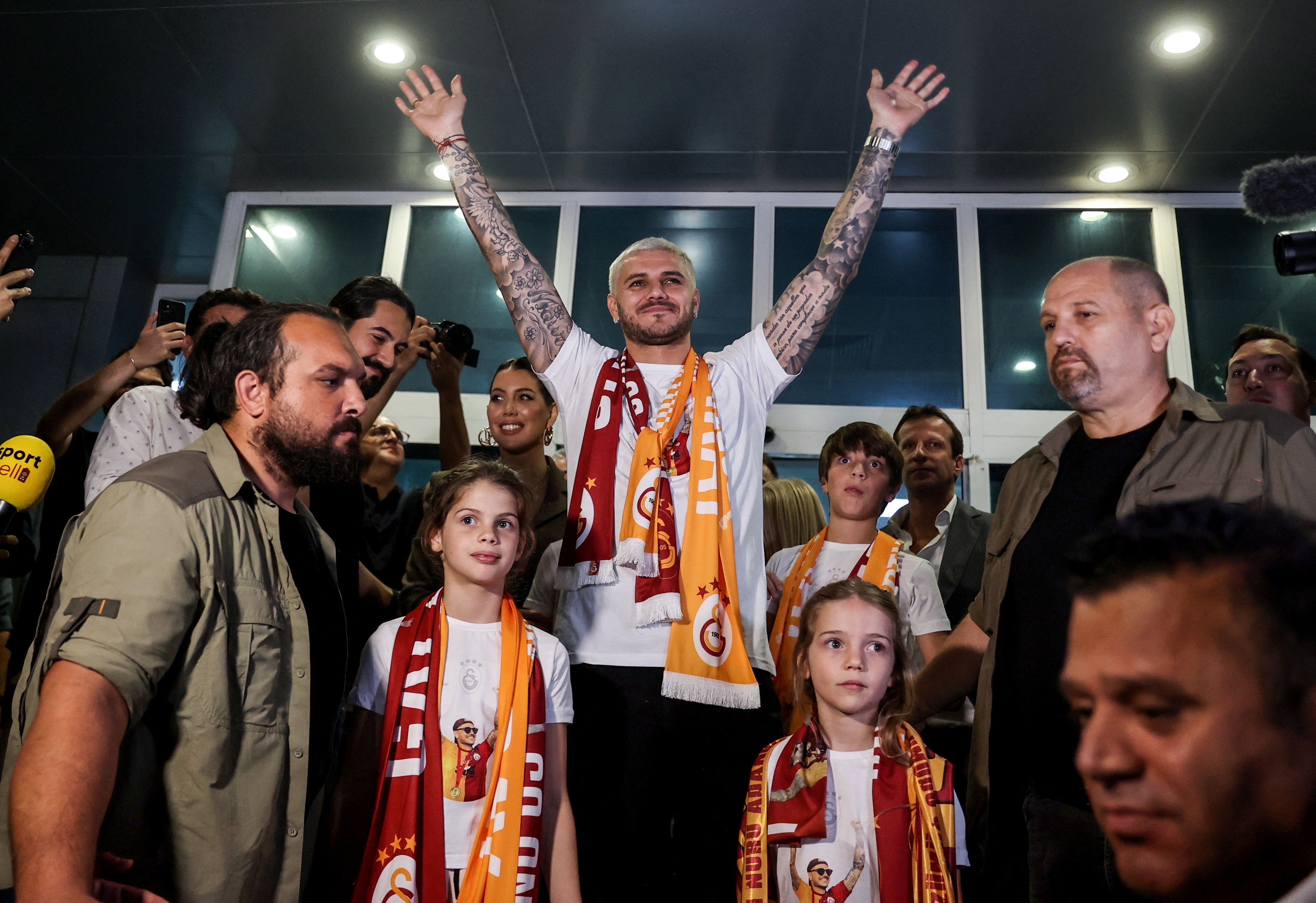 Nebunie în Turcia! Mauro Icardi a fost prezentat oficial la Galatasaray