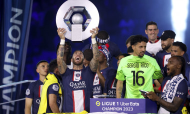 French football Ligue 1 match - FOOTBALL - FRENCH CHAMP - PARIS SG v CLERMONT, , France