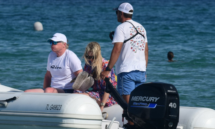 Oliver Kahn At Club 55 - St Tropez