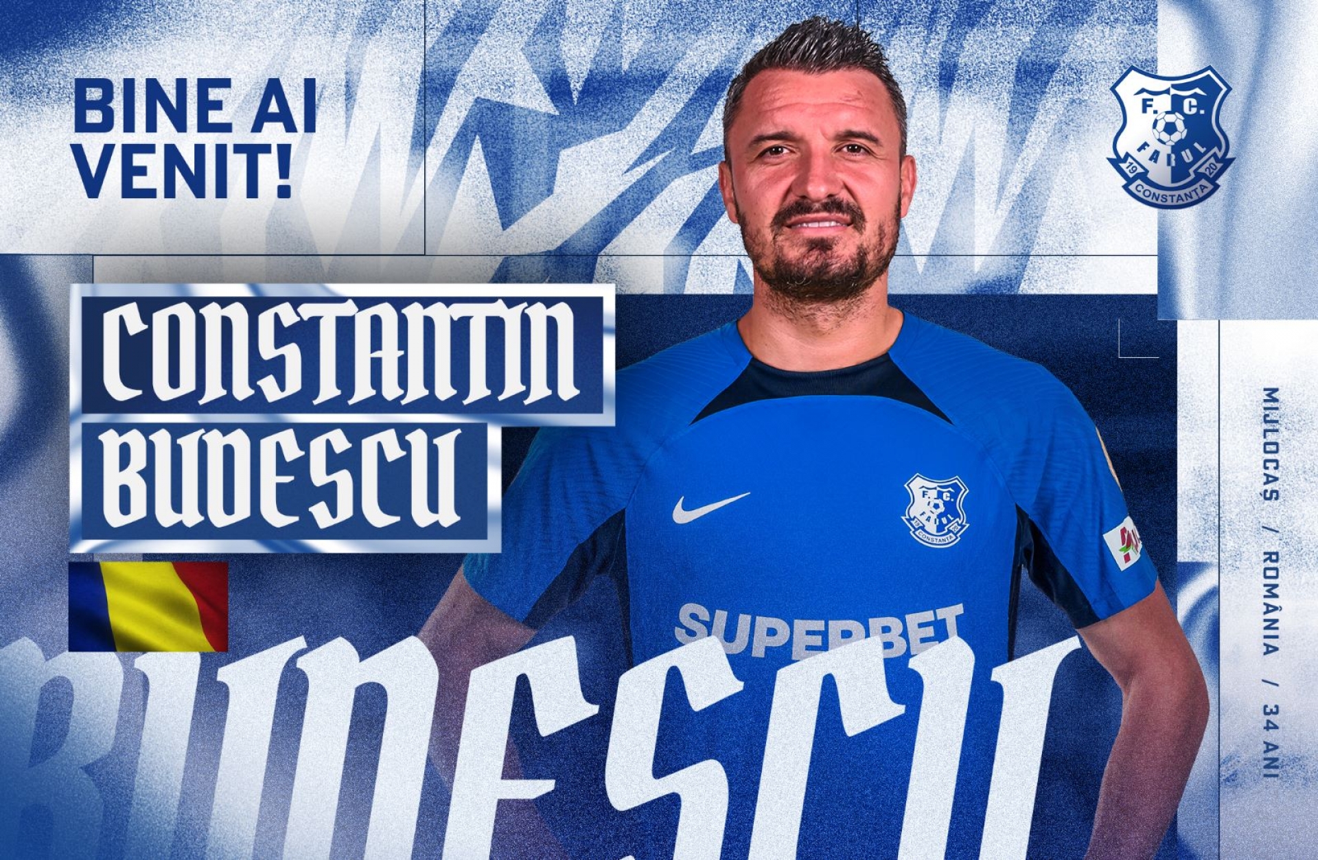 OFICIAL | Constantin Budescu a semnat cu Farul: ”Bun venit, Budi”
