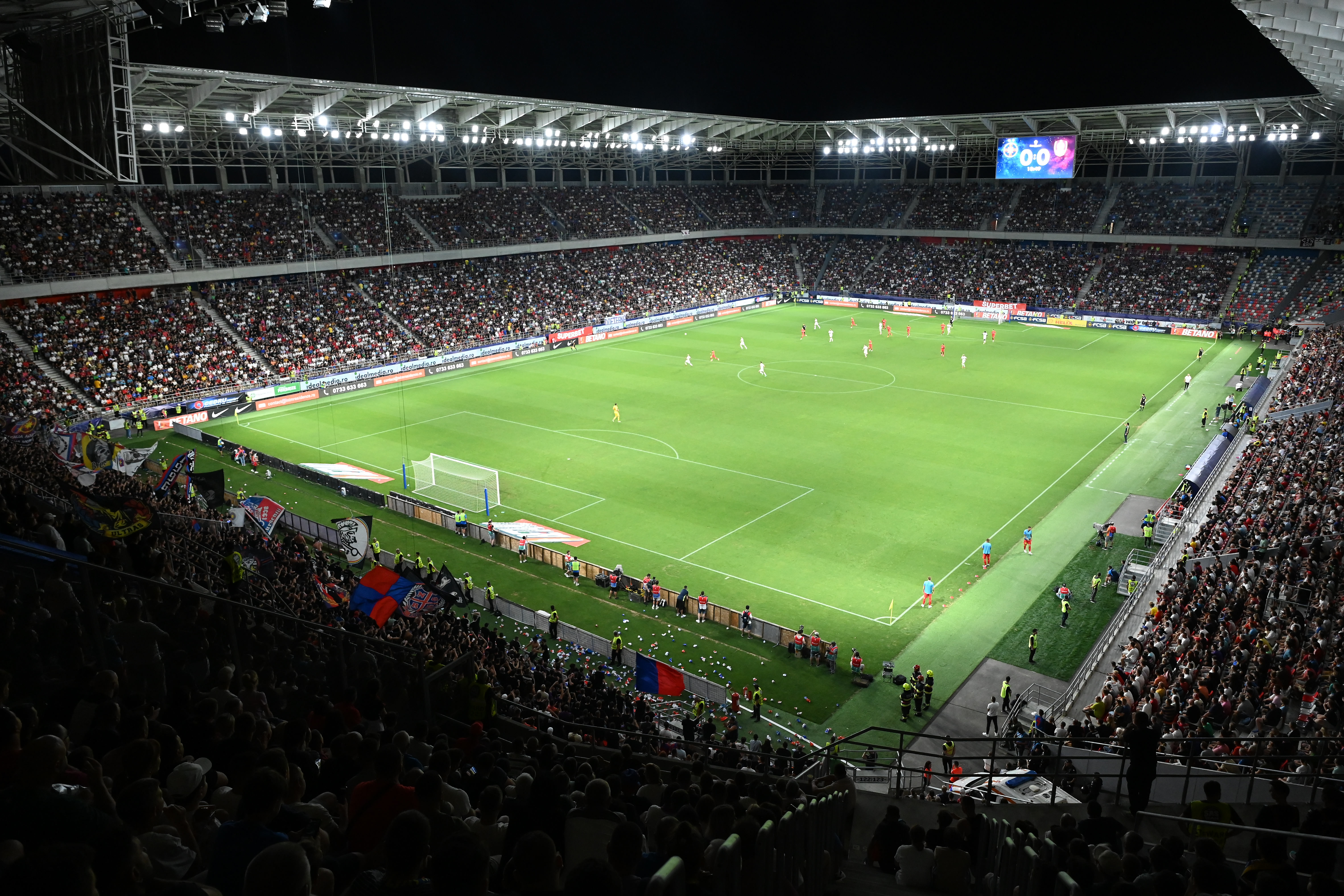 Câți spectatori au fost prezenți la meciul FCSB - CFR Cluj, din Ghencea: recordul, spulberat!