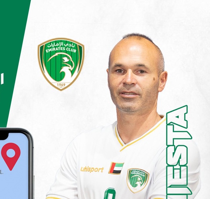 Andres Iniesta a fost prezentat oficial la noul său club