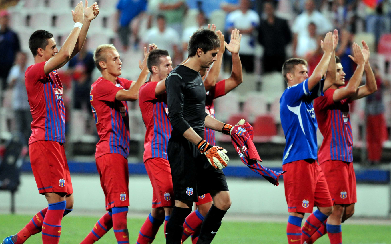 Cât timp a trecut de la ultimul meci european al FCSB-ului în Ghencea! Adi Rocha și Dumitraș, marcatorii roș-albaștrilor