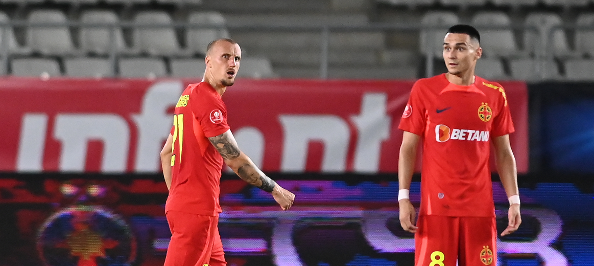 Cât ghinion! FCSB, obligată să schimbe în echipa de start cu Nordsjaelland chiar înainte să înceapă meciul