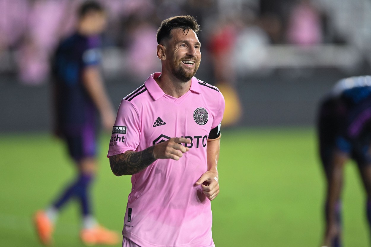 Leo Messi, cinci meciuri la rând cu gol! Inter Miami - Charlotte 4-0. Performanță istorică pentru echipă