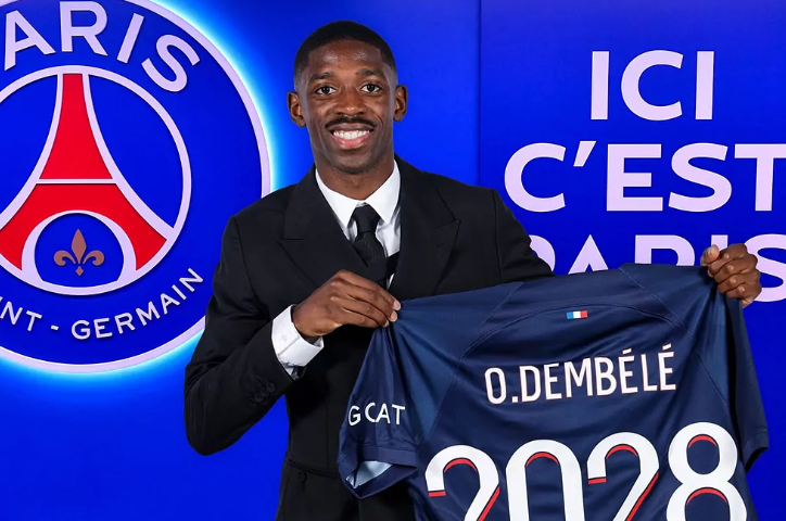 Ousmane Dembele, prezentat la PSG. De la 135 de milioane de euro la doar 25 de milioane