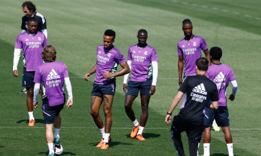 Real Madrid training day - La Liga Santander