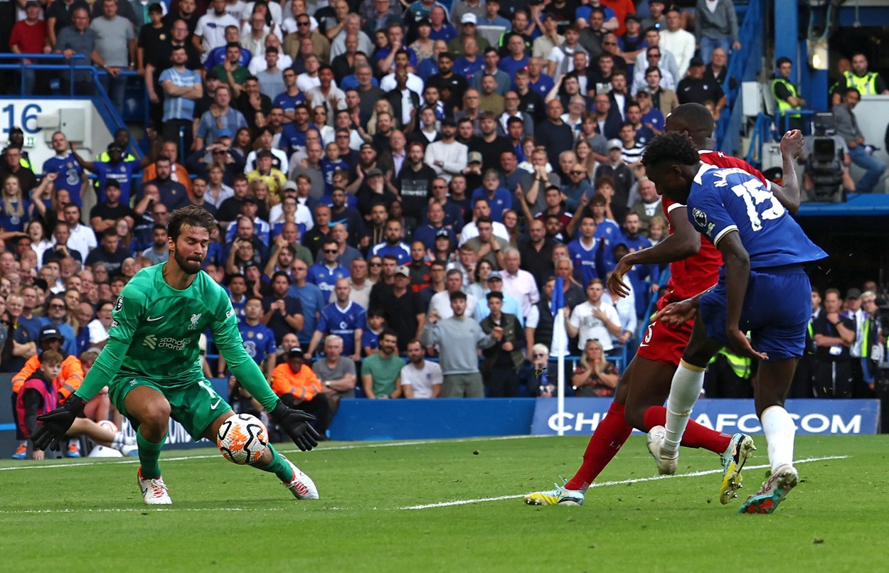 Chelsea - Liverpool 1-1. Remiză spectaculoasă pe Stamford Bridge. Ambele echipe au avut câte un gol anulat