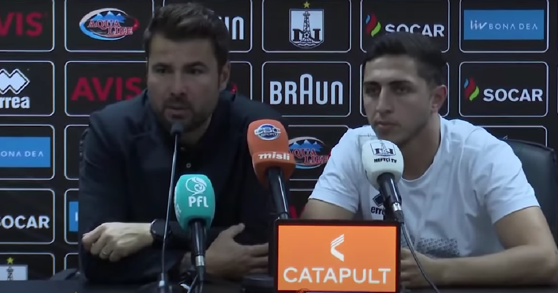 Dacă vrei să mă întrebi ceva, fă-o direct!. Adrian Mutu, un car de nervi după ultimul eșec al lui Neftchi Baku