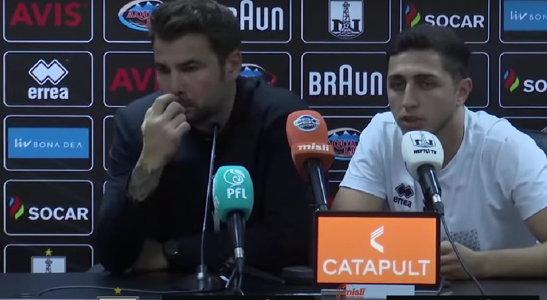 Adrian Mutu, întrebat direct la conferință: Neftchi se chinuie să marcheze goluri. Cum rezolvi asta?